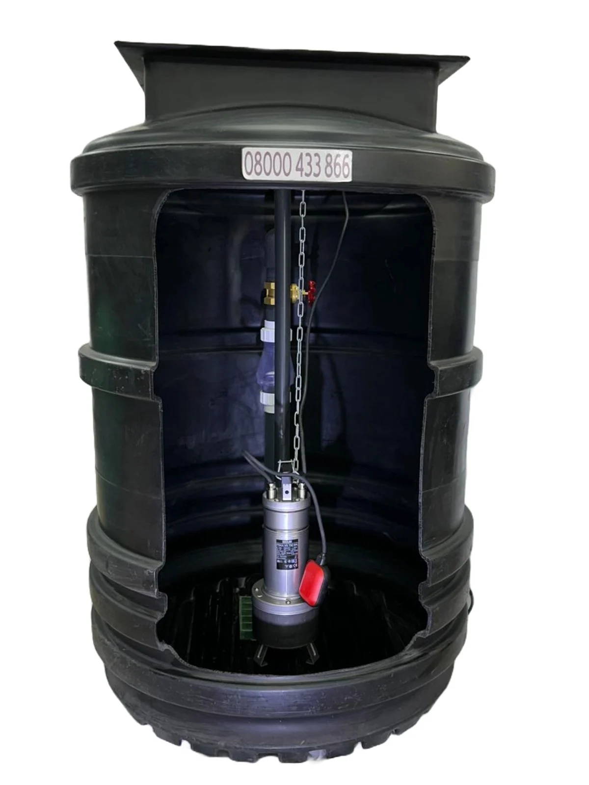 ACPS1450S 1450 Litre Single Pump System 1200 x 1.5